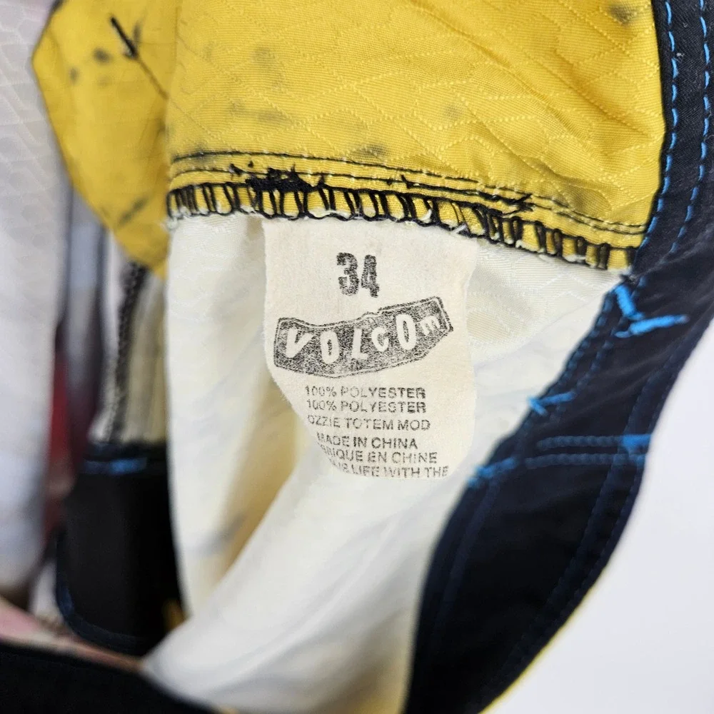 Vintage Volcom Board‎ Shorts Mens 34 Swim Trunks Y2K Summer Beach